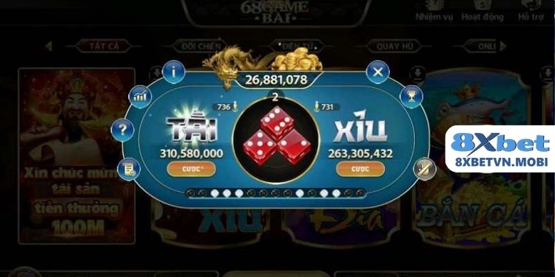 Game cá cược tài xỉu là trò chơi đổi thưởng nổi tiếng của Trung Quốc
